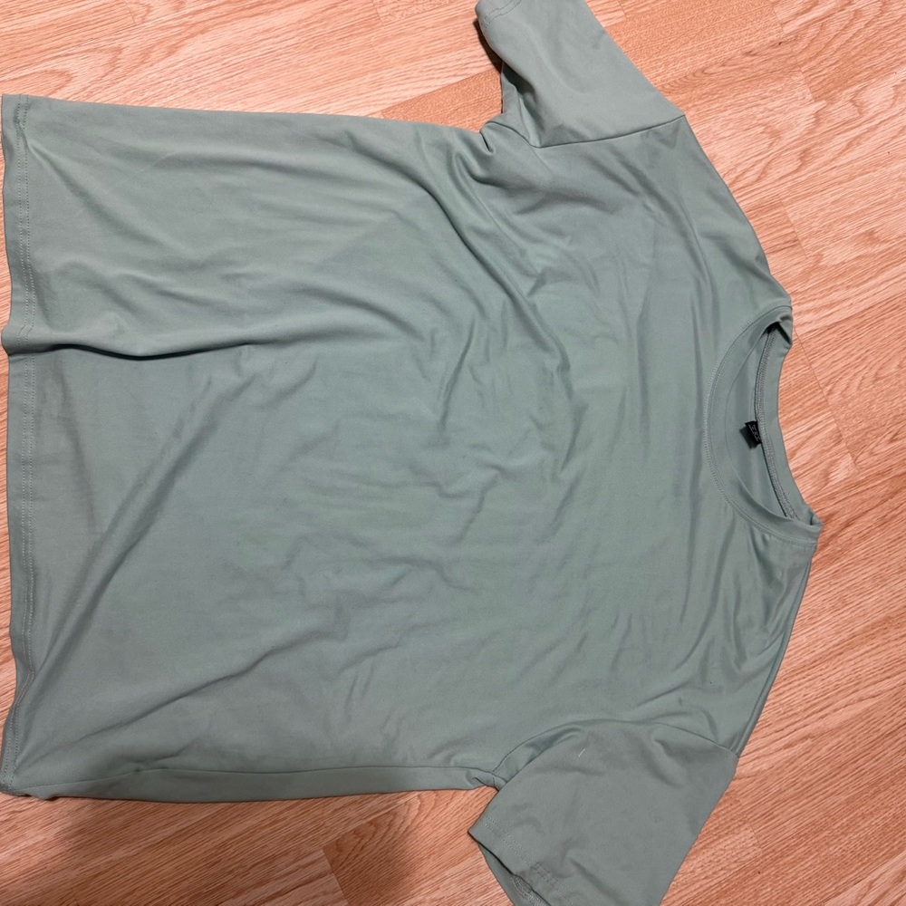 Classic Crew Neck T-Shirt - Sage Green